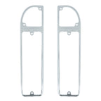 Tail Light Lamp Bezels Billet Aluminum Pair for 1967–1972 Chevy GMC Truck