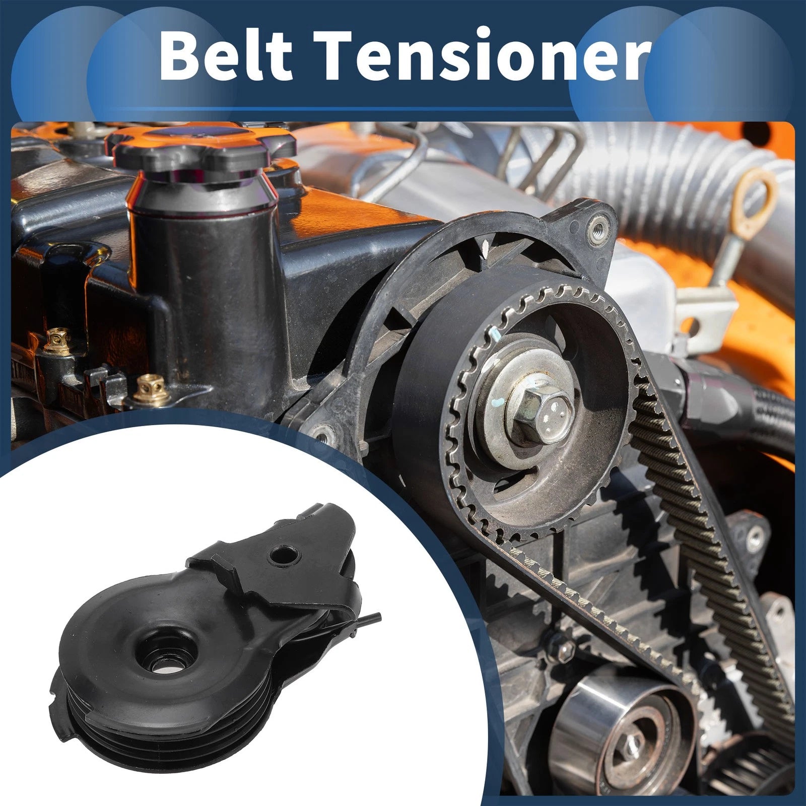Belt Tensioner for Ford Contour (1995–2000) No.F5RZ8W508A Metal