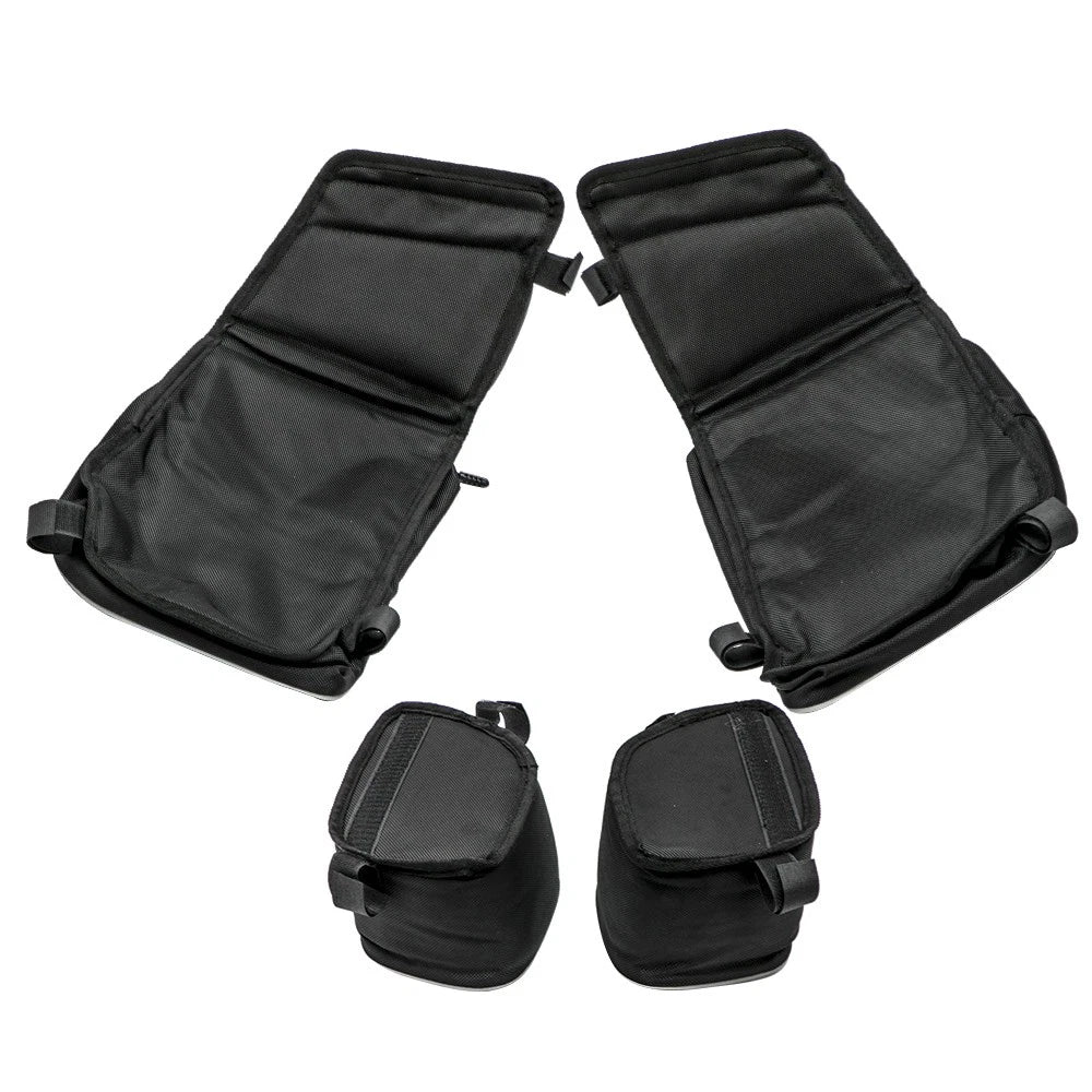 Set of 2 Black UTV Door Storage Bags for Can-Am Maverick X3 Turbo (2017–2021)