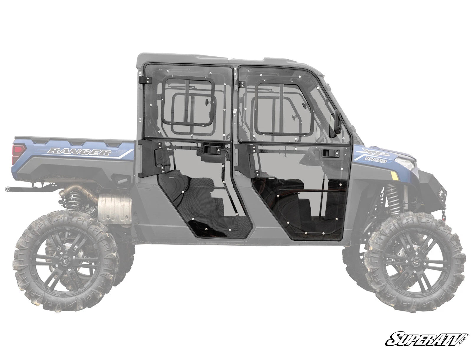 SuperATV Convertible Cab Enclosure Doors for Gravely Atlas JSV 6400 (2023+)