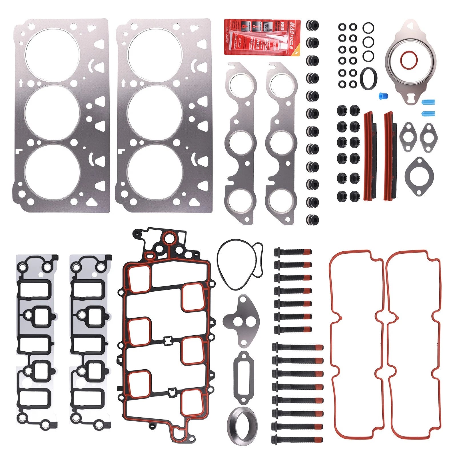 Head Gasket Bolts Set for Buick Allure Pontiac Grand Prix (2006–2009)