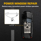 Rear Right Passenger Power Window Regulator with Motor for Ford Focus (2000â2007)
