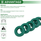 Set of 5 Oil Seal Rotary Shaft Seal 25x45x8mm High Pressure Green for Automotive