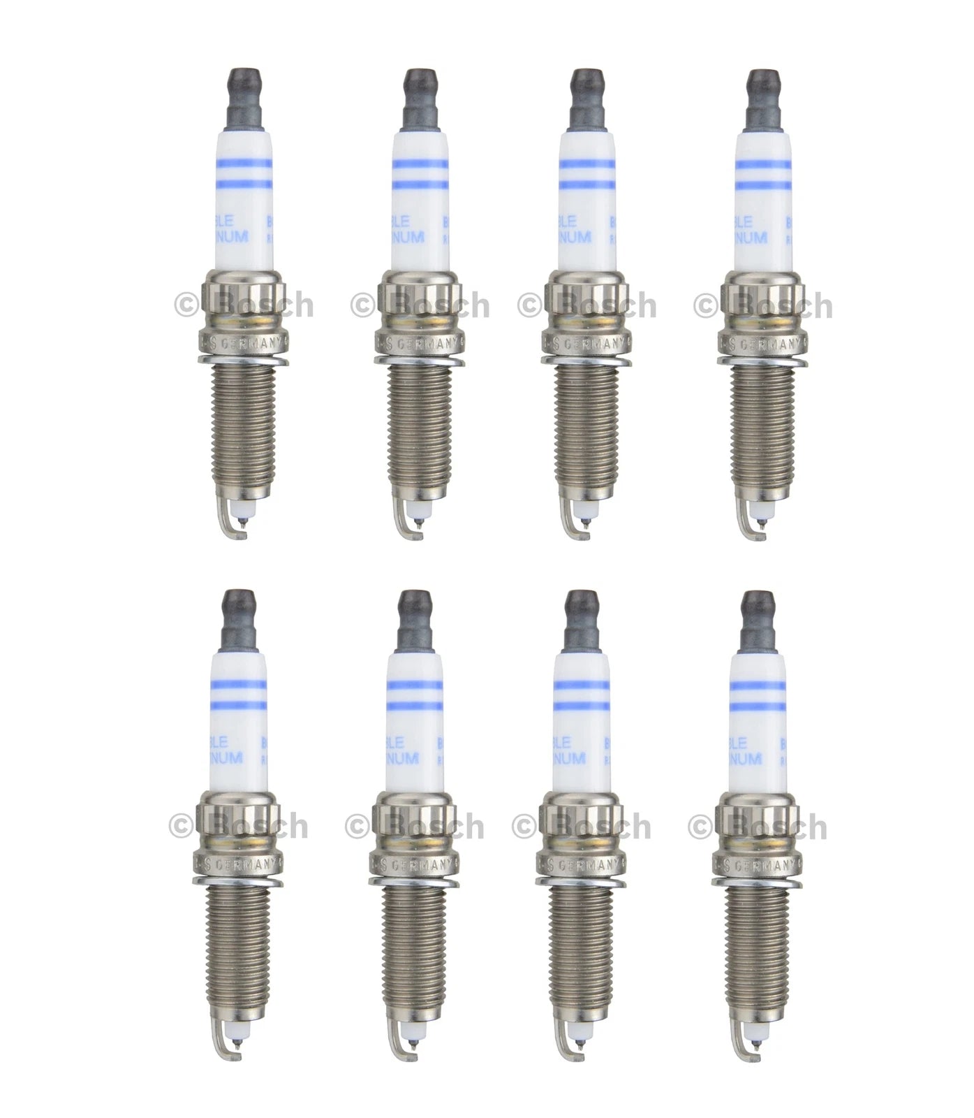Set of 8 Spark Plugs for BMW F01 F02 F07 F10 F12 F13 E82 (ZR5TPP33S)