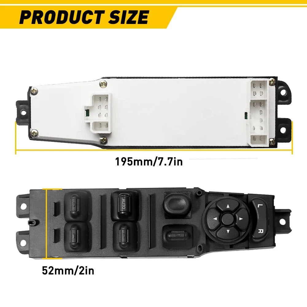 Power Window Control Switch for Jeep Cherokee (1997-2001)