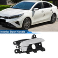 Front Driver Side Interior Door Handle for Kia K3 (2014–2017) Black Chrome