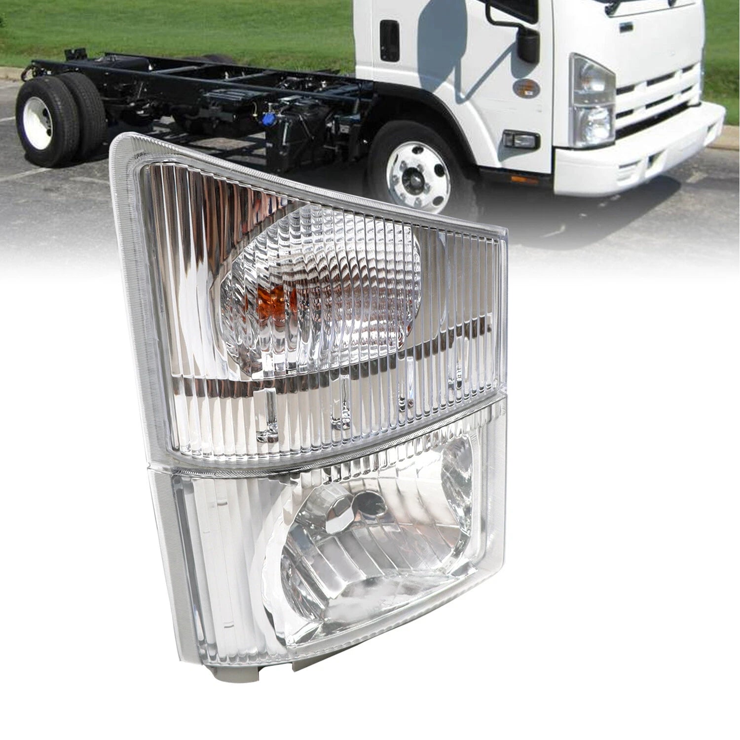 Headlight & Corner Lamp for Isuzu NPR NPR-HD NQR NRR (2008–2020) RH