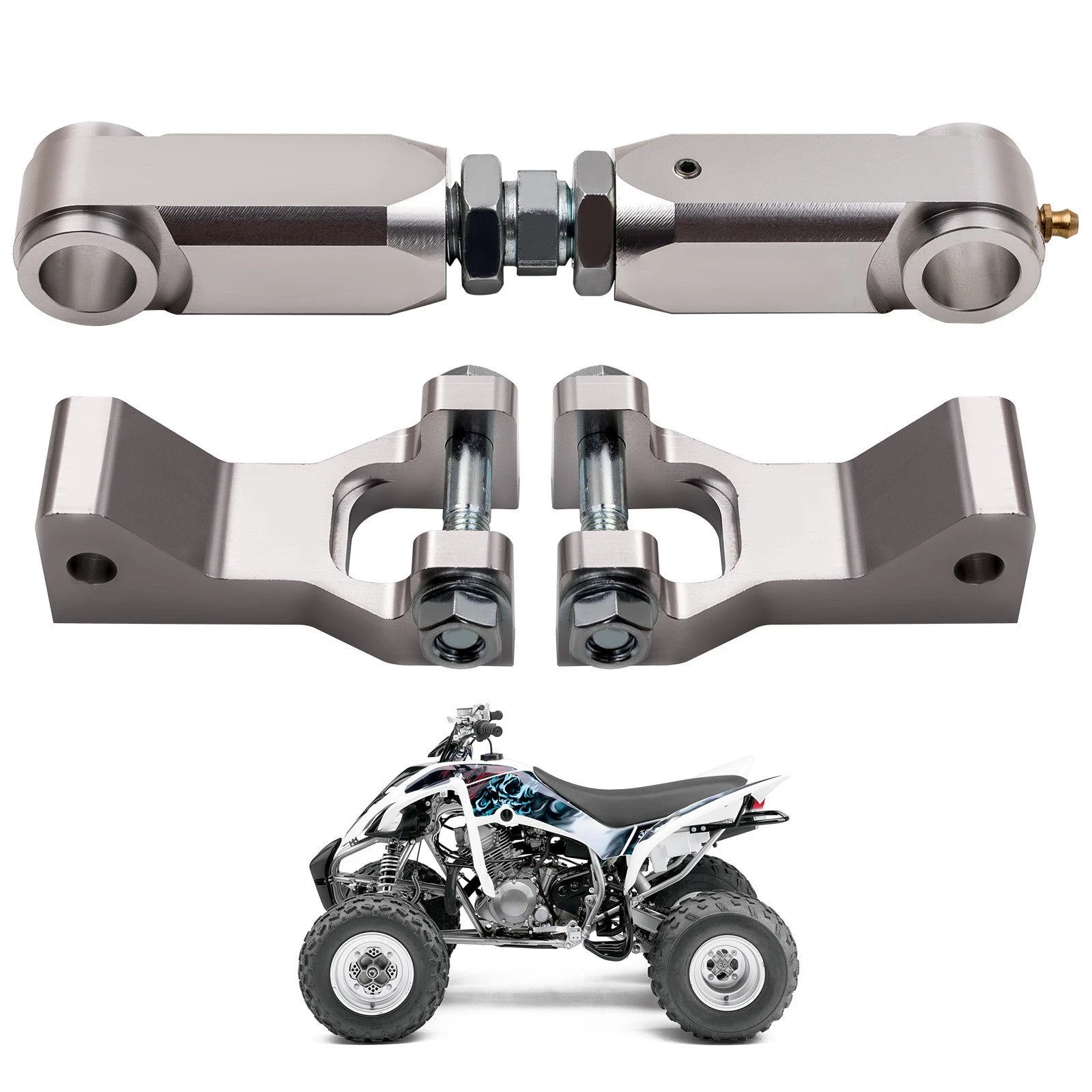 3" Adjustable Lowering Kit for Yamaha Raptor 350 660 700 (2004-2019)