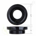 5pcs Rubber Grommet with Wire Plug for 2.5" Round Side Marker LED Light