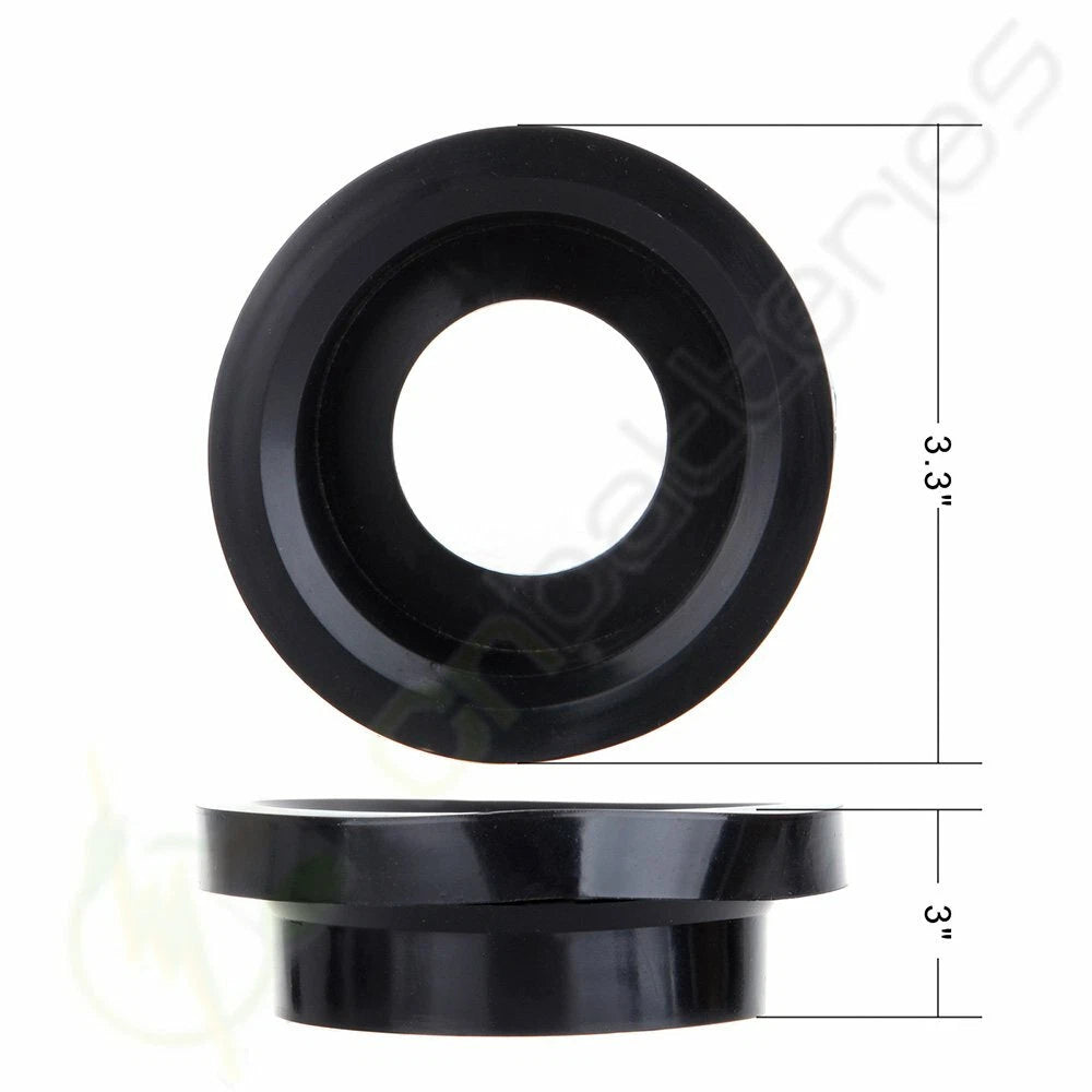 5pcs Rubber Grommet with Wire Plug for 2.5" Round Side Marker LED Light