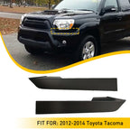 Set of 2 Front Bumper Headlight Filler Trim Panels LH & RH for Toyota Tacoma (2012–2015)