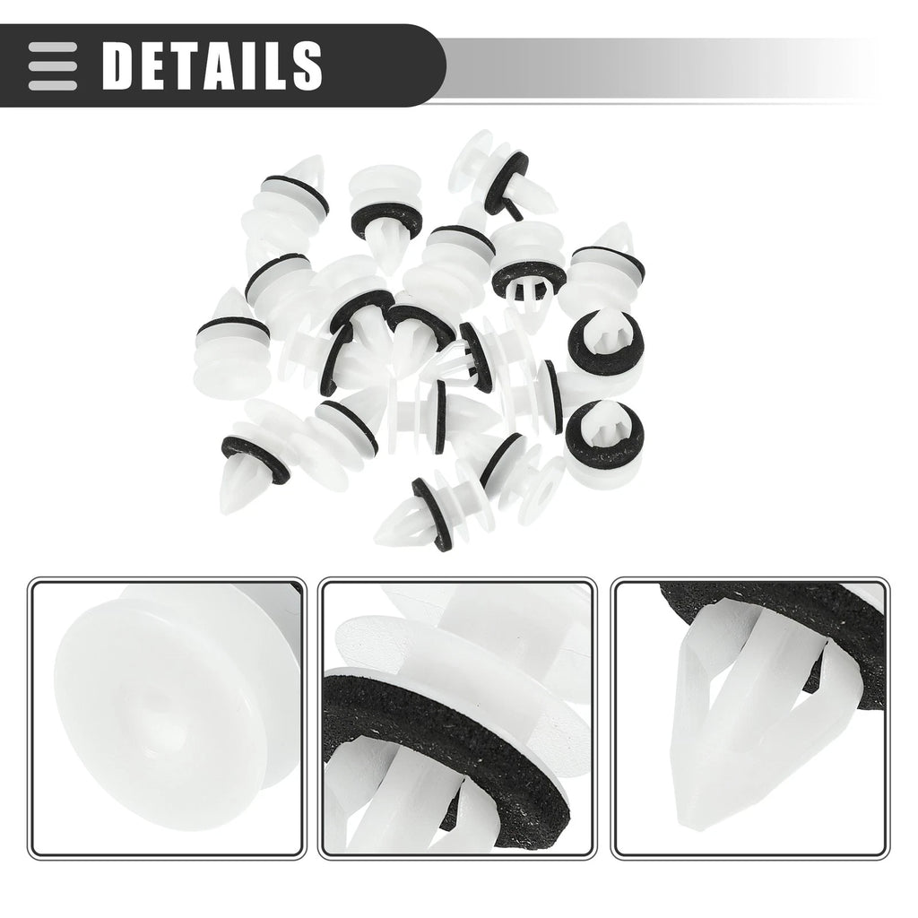 20 Pcs Door Trim Panel Push Clips Retainer for Chevrolet (No. 11519031)