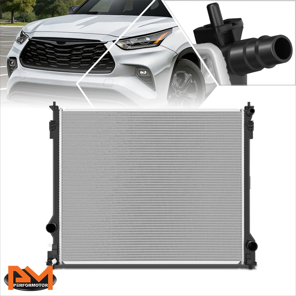 Full Aluminum Core Radiator for Toyota Grand Highlander (2020–2026) DPI-13842