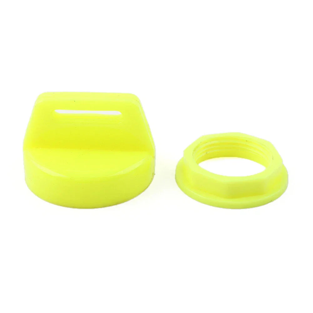 Yellow ABS Ignition Key Cover w/Nut for Polaris RZR XP 800-1000 Ranger Sportsman