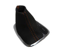 Leather Synthetic Automatic Boot for Mercedes Benz Class C (2001–2009) Orange Stitch