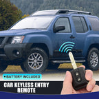 Keyless Entry Remote Key Fob for Nissan Micra K12, Navara D40M (1)