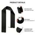 Zippered Wire Harness Protector Sleeve for Marine Trolling Motors (121 cm)