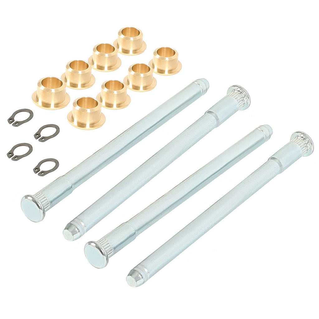 Set of 4 Door Hinge Pins & Bushings for Chevy GMC C/K Trucks (1988–2002)