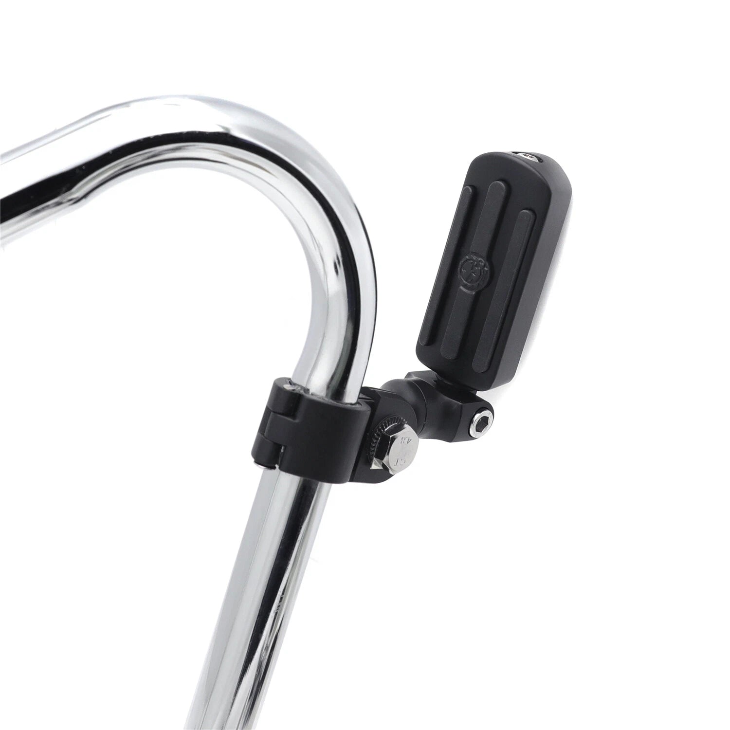 Black Streamliner Skull Foot Peg Kit for Honda GL1800 VT750 (2001–2023)