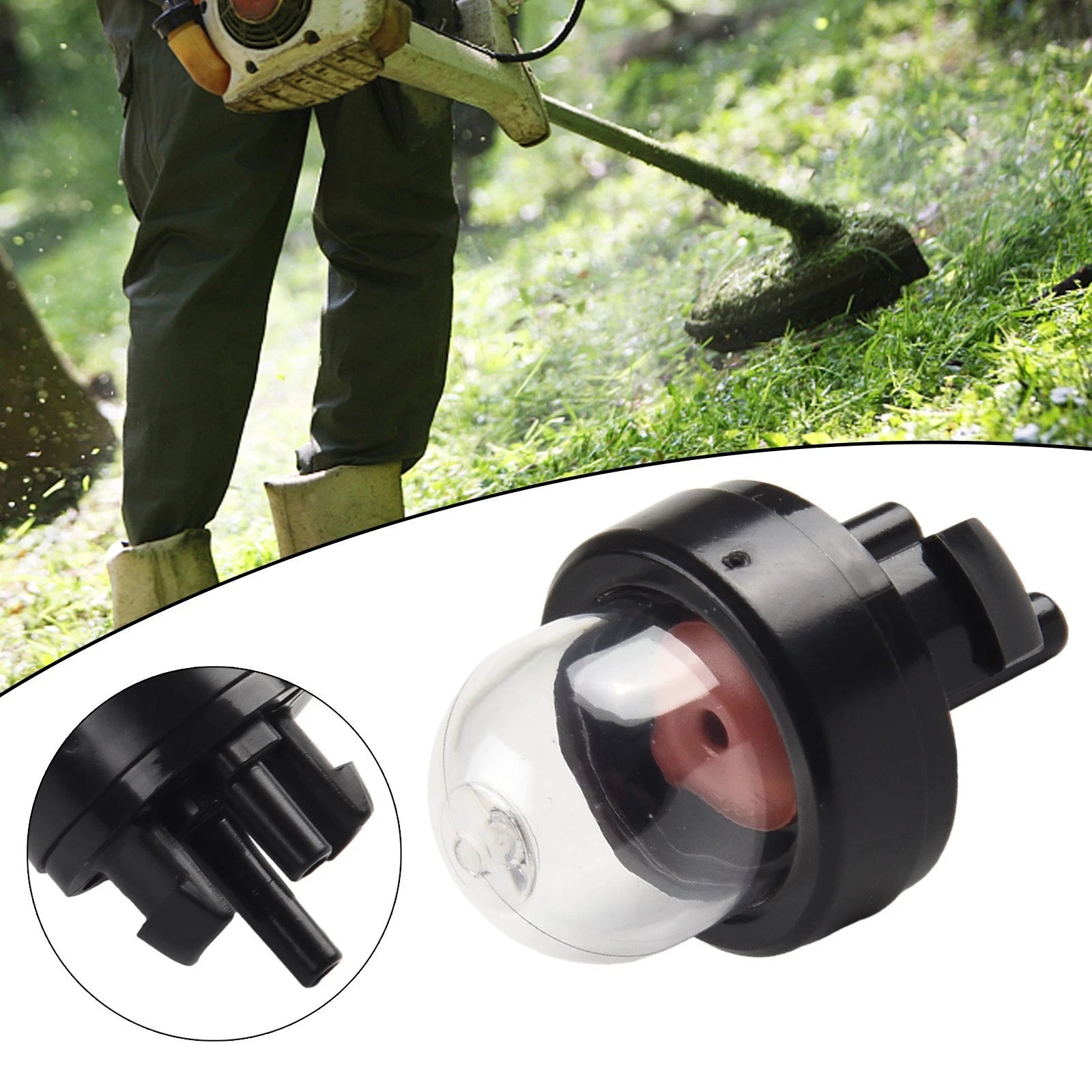 Reusable Primer Bulb Fuel Pump for Stihl FS94 FS250 HL94 KM94 HS45 (All Years)