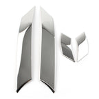 Chrome Door Window A/C Pillar Post Molding Cover for Toyota RAV4 (2019–2021)