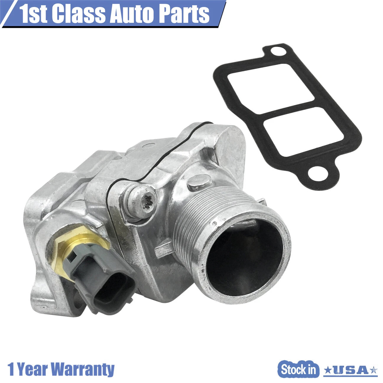 Thermostat Housing with Sensor and Gasket for Volvo V70 S60 (2003-2007)