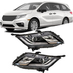 Pair of Halogen Headlights for Honda Odyssey (2018–2020)