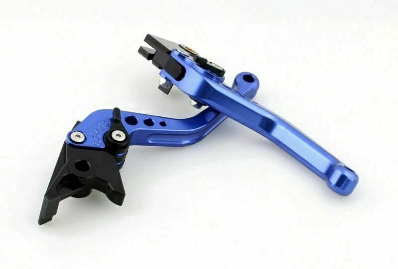 Short Brake Clutch Levers for Ducati Hypermotard 939 SP (2016) Blue T9