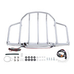 Chrome Trunk Luggage Rack for Harley Electra Glide (1993–2013)
