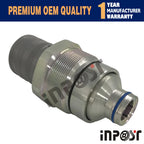Female Flat Face Hydraulic Coupler Replacement Cartridge for Bobcat T140 (2000–2023)