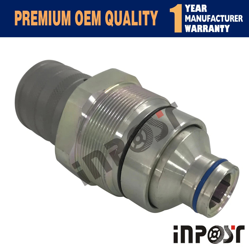 Female Flat Face Hydraulic Coupler Replacement Cartridge for Bobcat T140 (2000–2023)