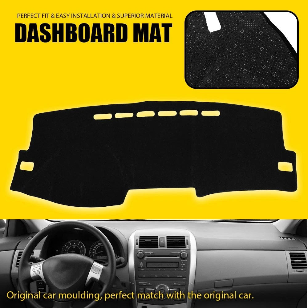 Dashboard Dashmat Pad Sun Protector for Toyota Corolla E140/E150 (2009–2013)