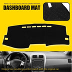 Dashboard Dashmat Pad Sun Protector for Toyota Corolla E140/E150 (2009–2013)