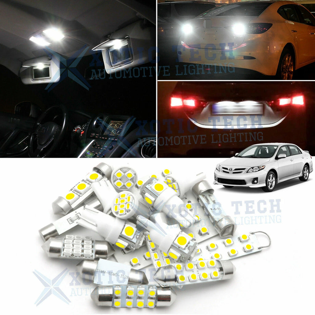 LED Light Kit Interior Package for Toyota Corolla (2003–2016)