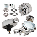 Chrome Engine Rebuild Kit for Chevrolet SBC 1969–1987 Long Water Pump