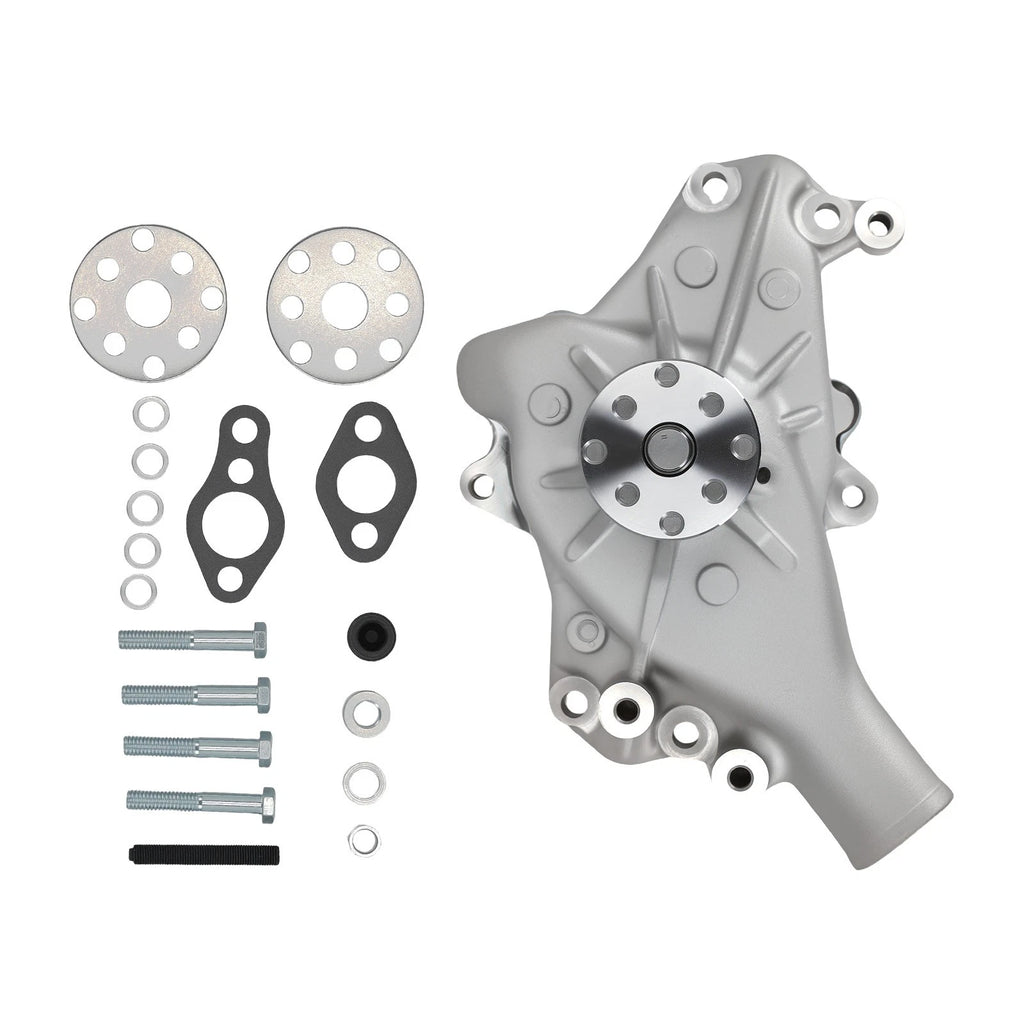 Aluminum Engine Water Pump for Chevrolet 283 305 327 350 383 400 (1969–1987)