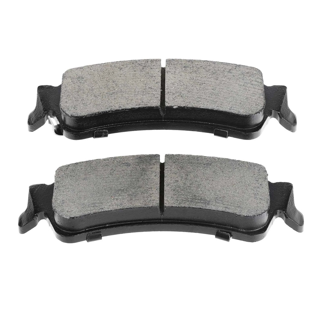 Set of 4 Rear Ceramic Brake Pads for Chevy Silverado 1500 GMC Sierra (1999–2006)