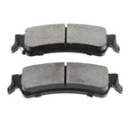 Set of 4 Rear Ceramic Brake Pads for Chevy Silverado 1500 GMC Sierra (1999–2006)