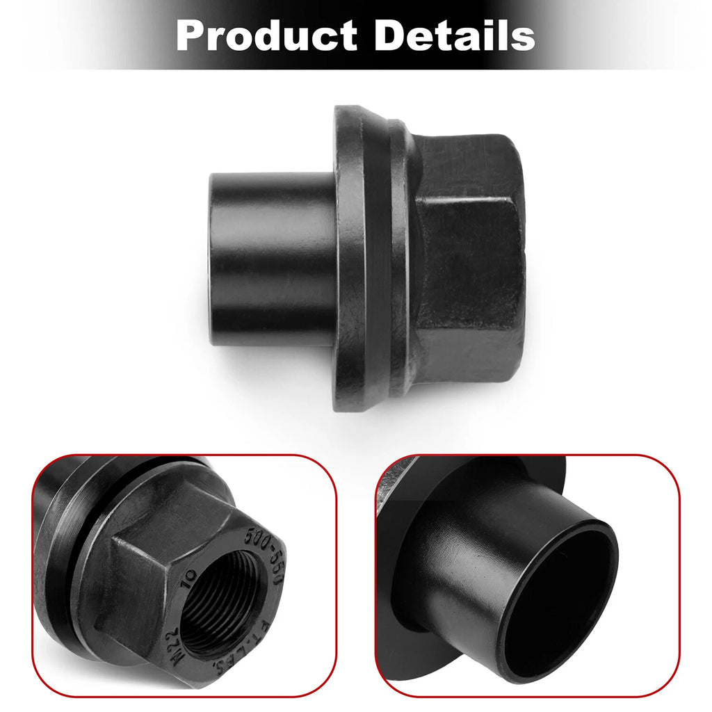 Set of 6 Wheel Nuts M22x1.5 x 19mm for (M22-1.5x19mm)