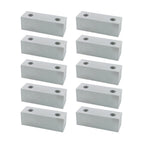 Set of 5 Aluminum Soft Vise Jaws for 6" Vise
