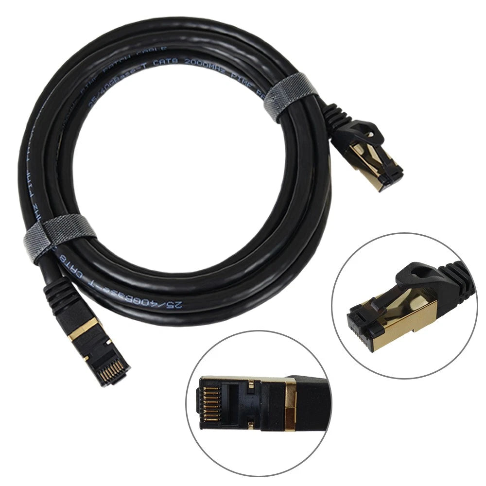 6FT Cat 8 RJ45 Ethernet Cable 40Gbps Patch Cable for Networking