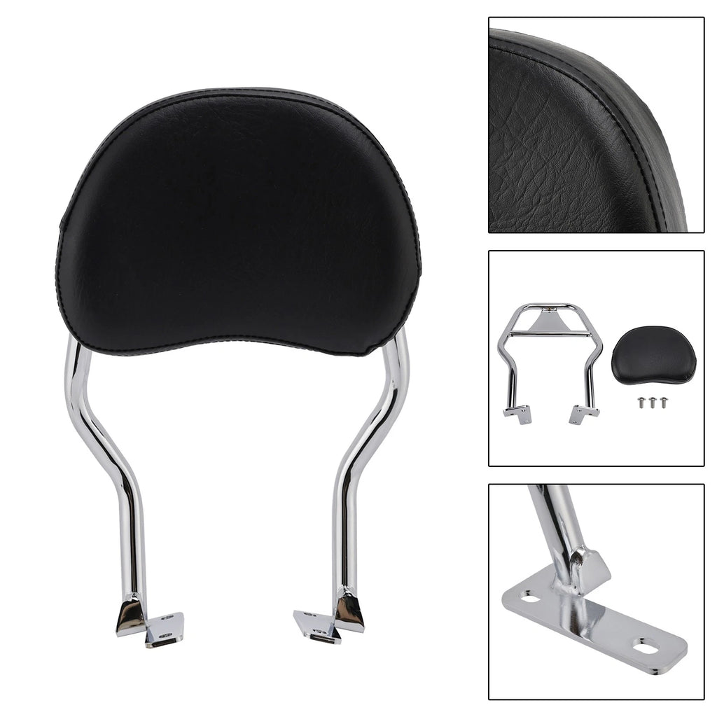 Sissy Bar Backrest for Royal Alloy GP250 Sidecar (2023) - Chrome