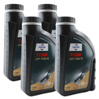 Set of 4 Fuchs TITAN ATF 7134 FE Blue Automatic Transmission Fluid for MB (N/A)
