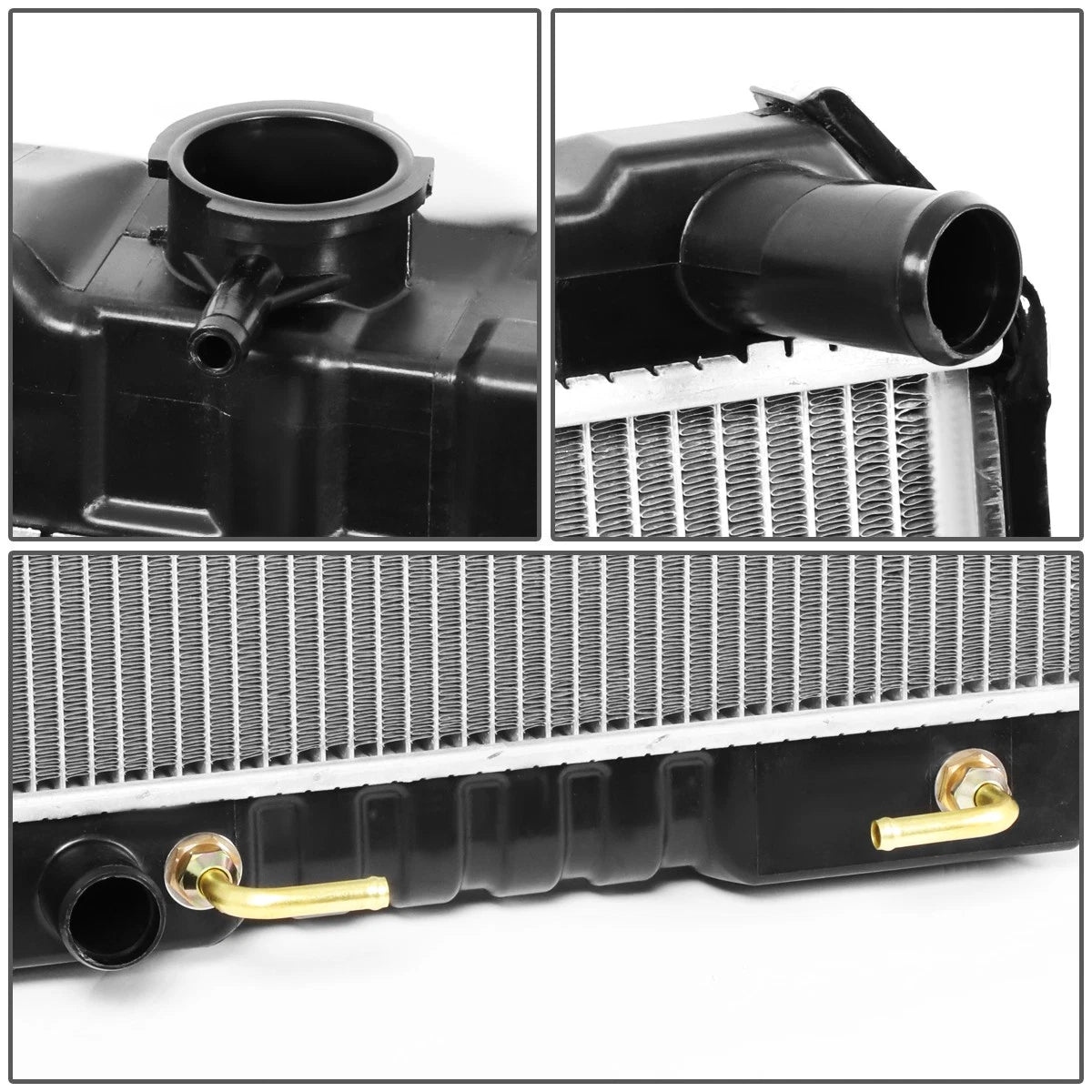 OE Aluminum Core Radiator for Toyota Pickup 4Runner V6 RWD (1988–1995) DPI 1190
