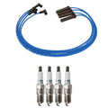 NGK Wire Set & Denso 4 Iridium TT Spark Plugs for Hombre Sonoma S10 (1996–2004)