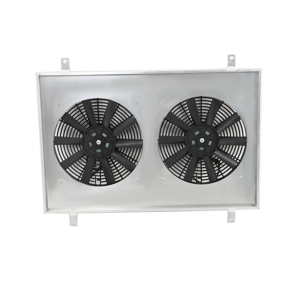Radiator Shroud with 2 12" Fans for Ford F-Series 150 250 350/Bronco (1985–1997)