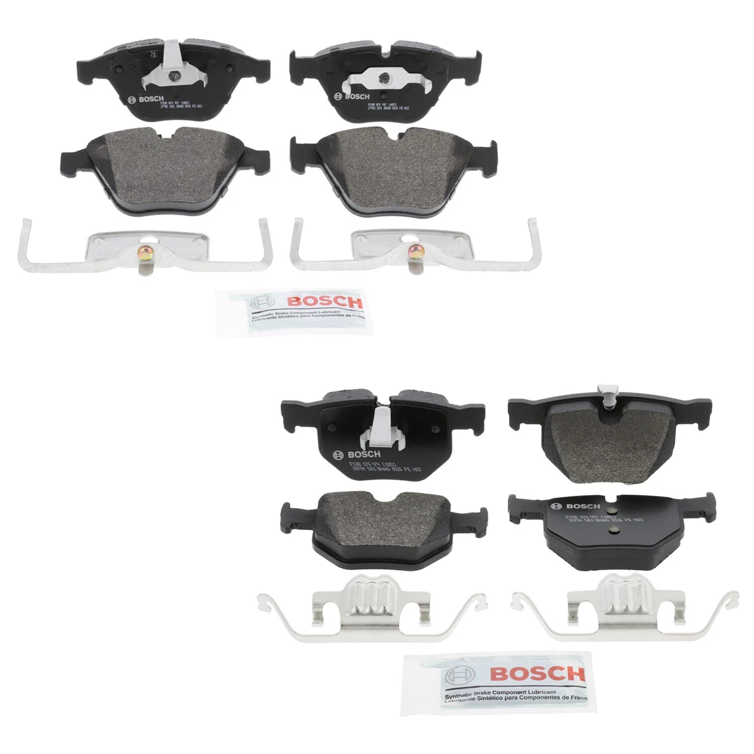 Bosch Quietcast Disc Brake Pads Kit for BMW 5-Series E60 E61 (2006–2010)