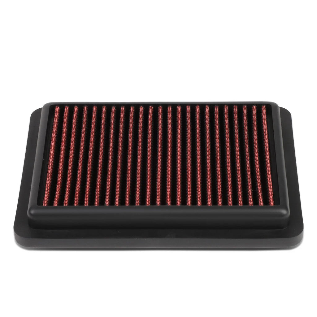 Reusable Drop-In Intake Panel Air Filter for Honda Fit (2015–2019) - Red