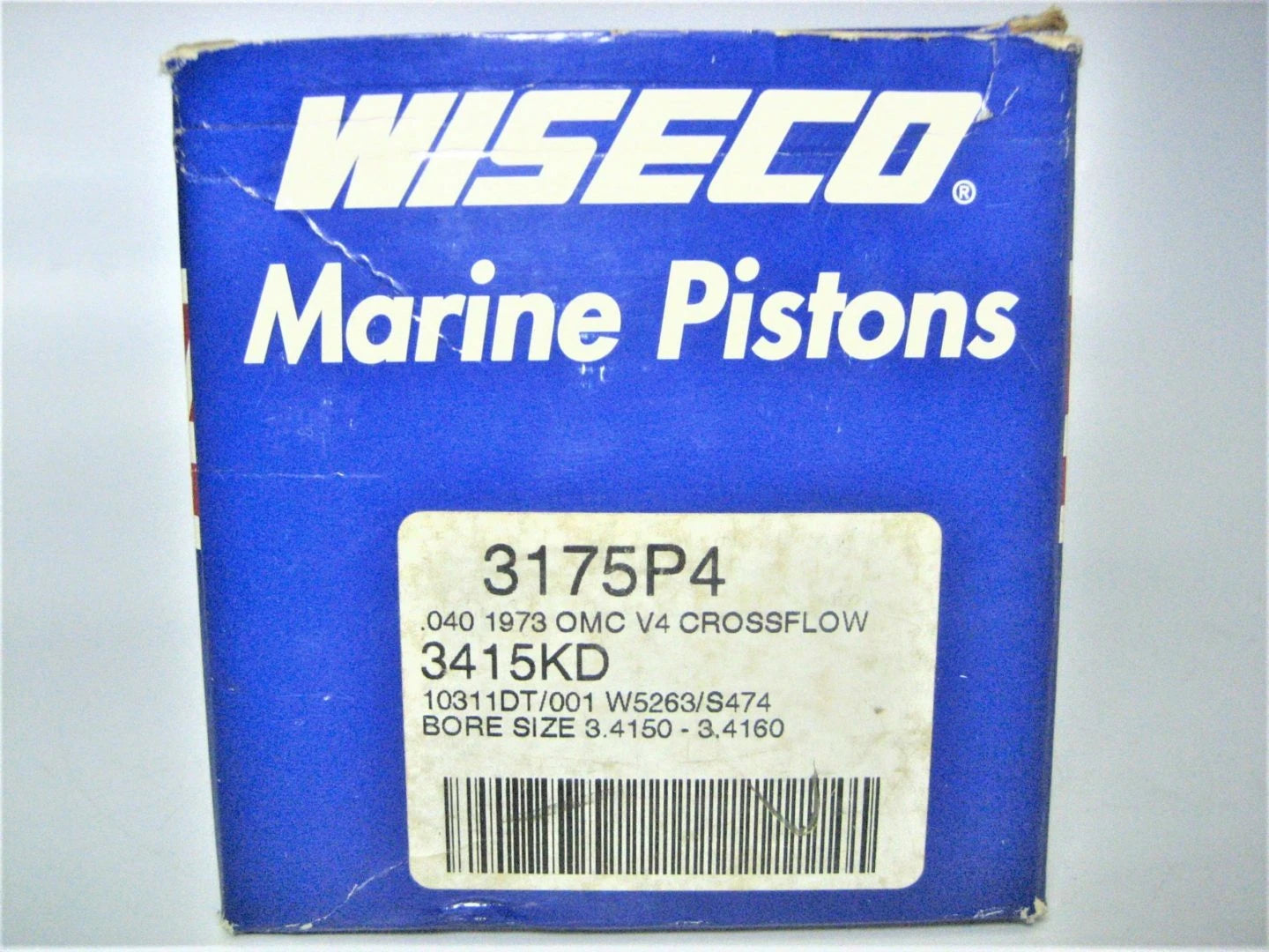 Wiseco Piston Kit 3175P4 for OMC Crossflow V4 (1973)