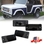 Set of 4 Smoke Front Rear Side Marker Lights for Ford Bronco F-Series (1970–1977)